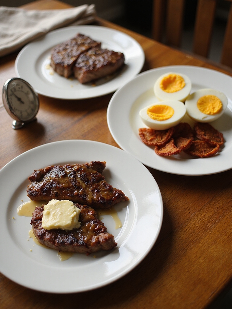 protein first meals with fat