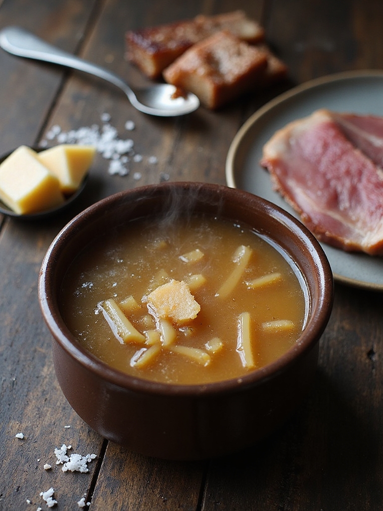 roasted bones long gentle simmer