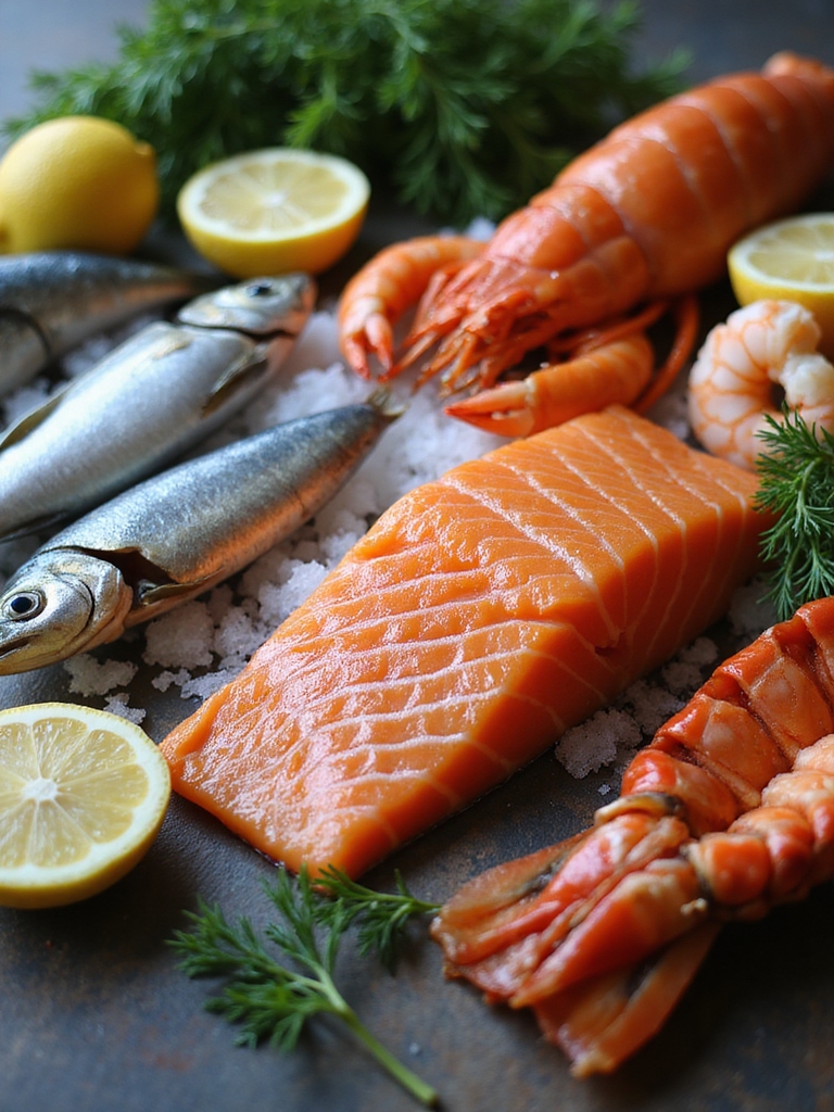 rotate fatty seafood weekly