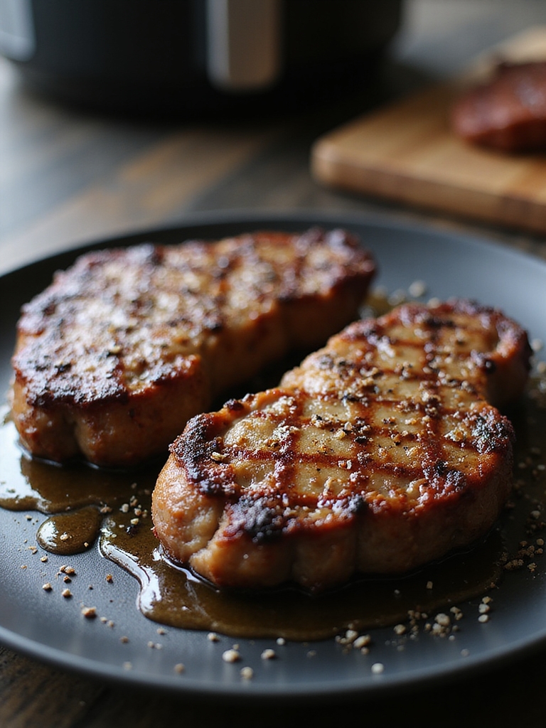 sear style air fried steak