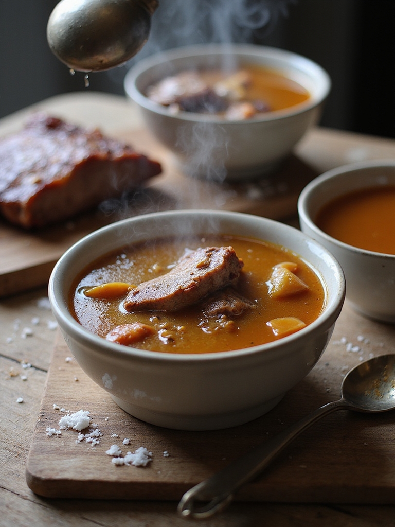 simmer marrow rich bone broth