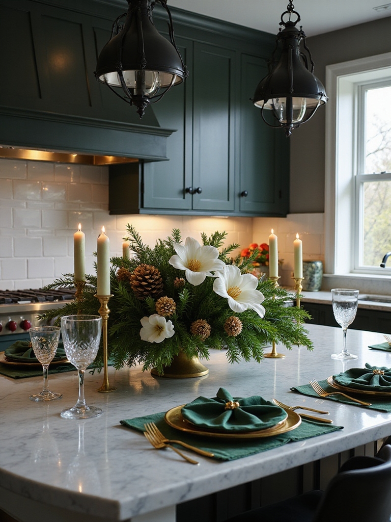 simple seasonal sturdy centerpiece centerpiece