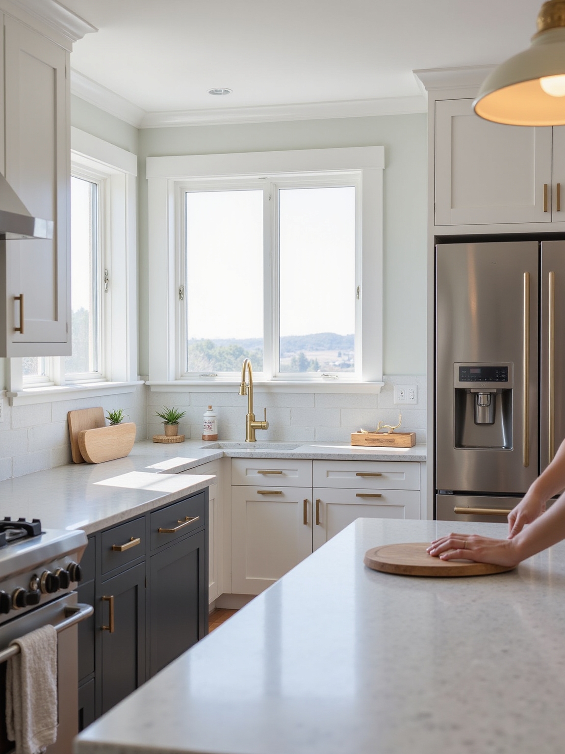sink cooktop fridge work triangle