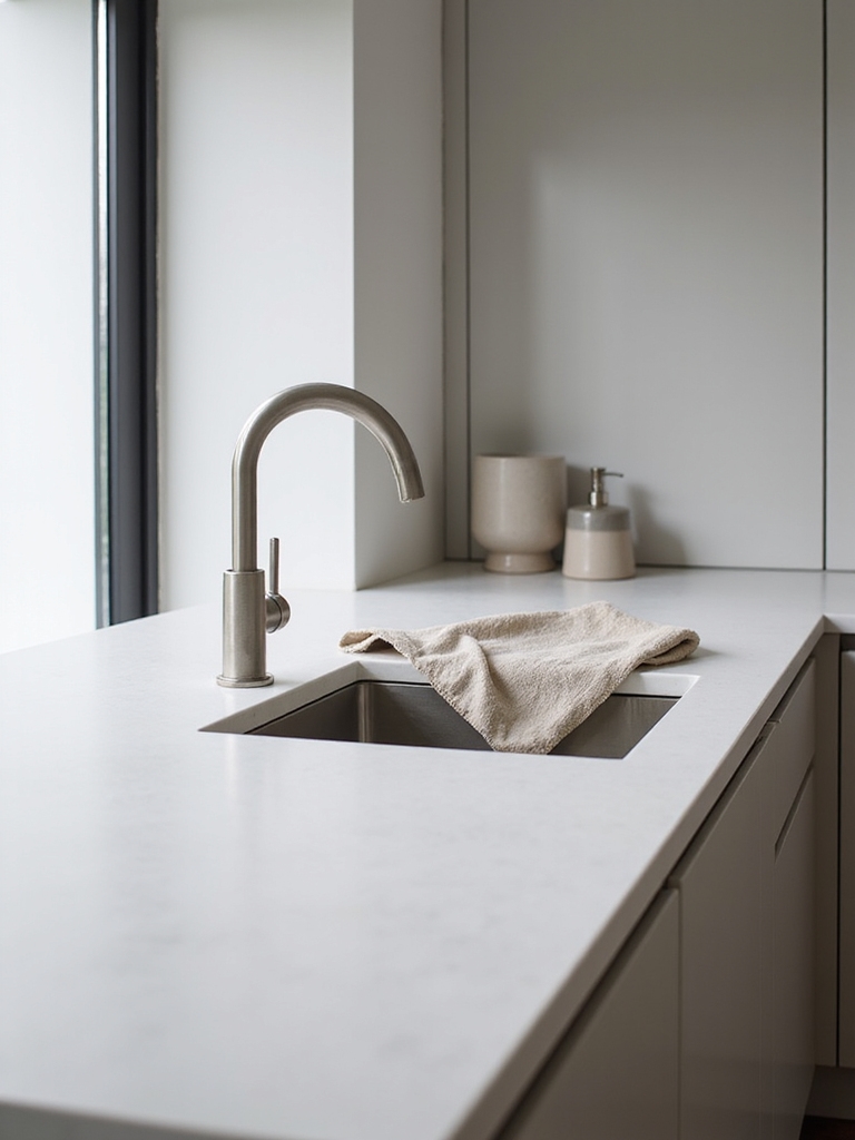 sleek essentials clutter free surfaces