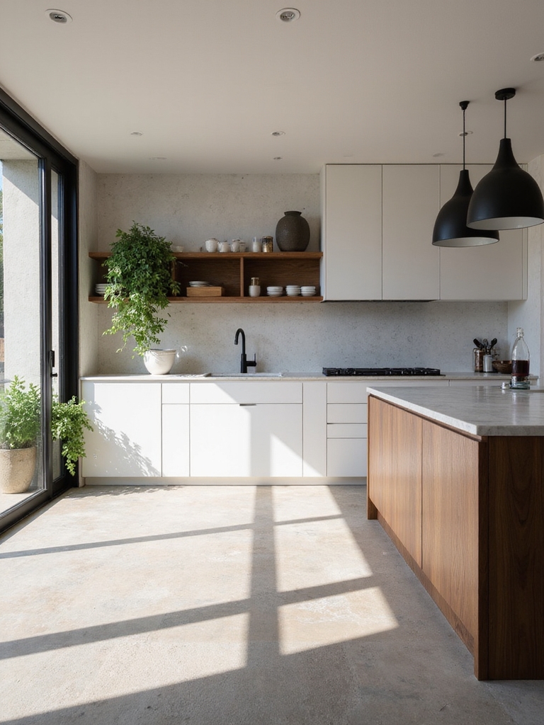 sleek modern minimalist kitchens