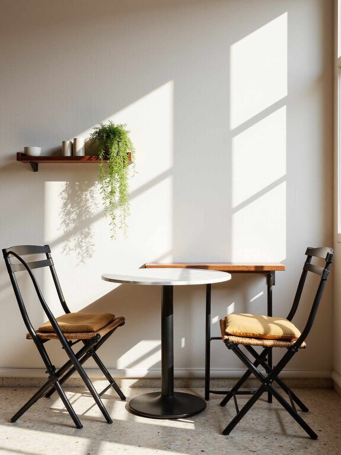 space saving cozy dining tables