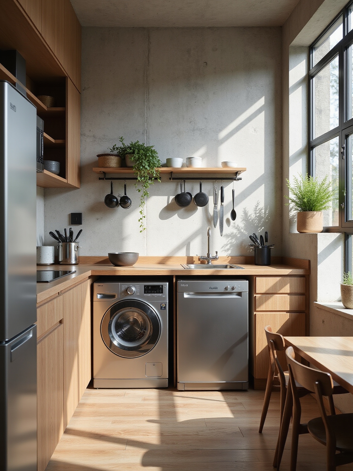 space saving urban apartment appliances