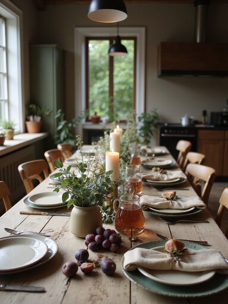 stunning kitchen table centerpieces