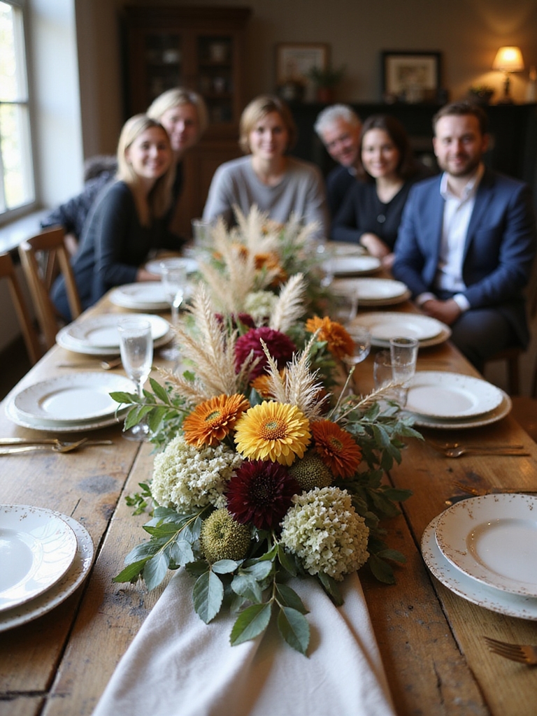 sturdy seasonal floral centerpiece care