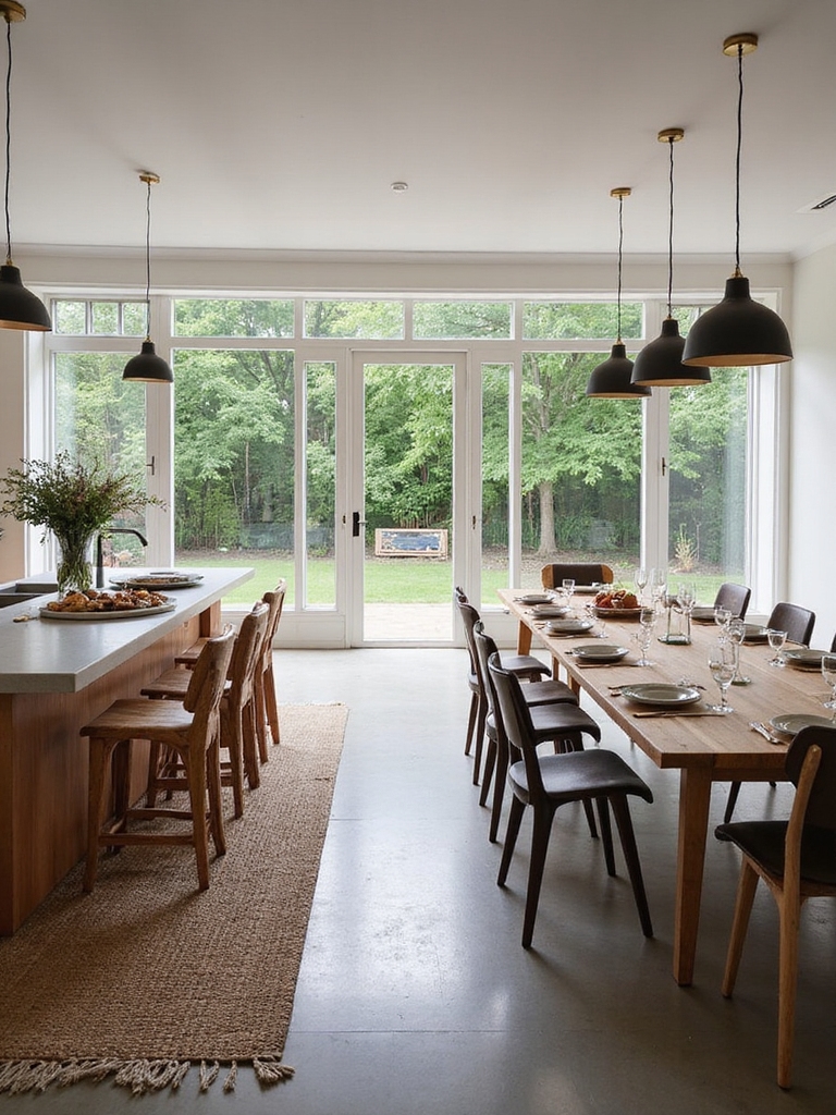 sturdy wood welcoming conversation layout