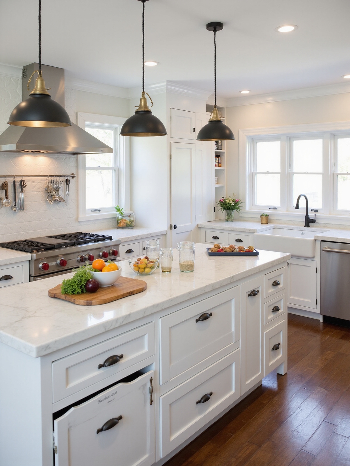 task based kitchen work zones