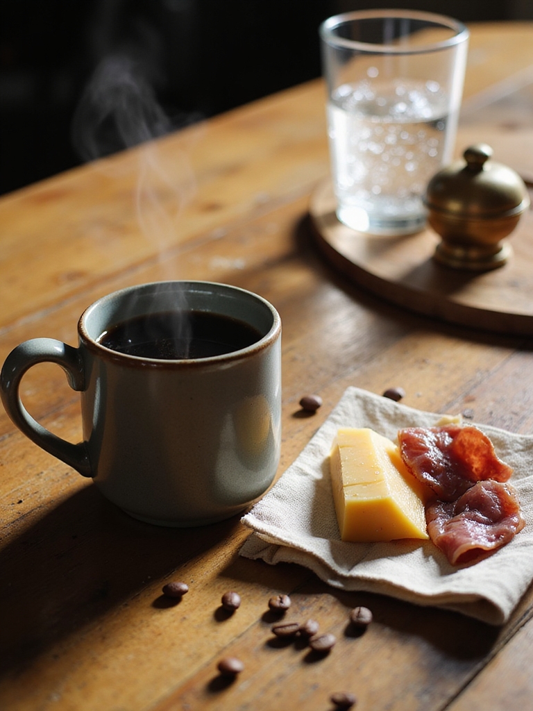 time mid morning add fats