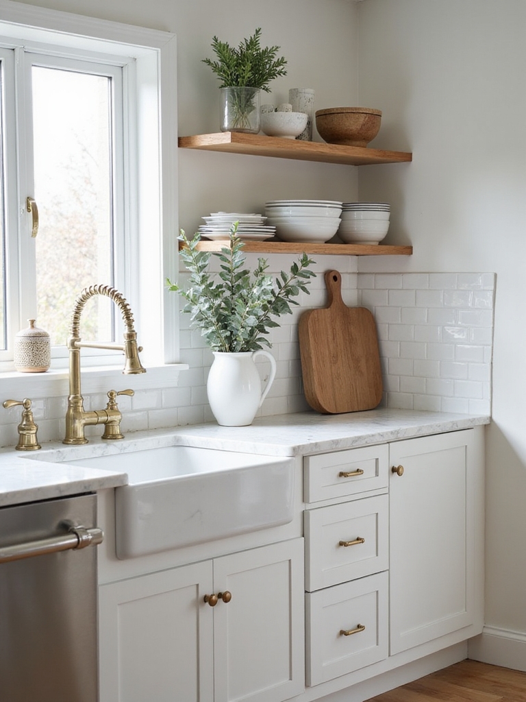 timeless painted shaker kitchen