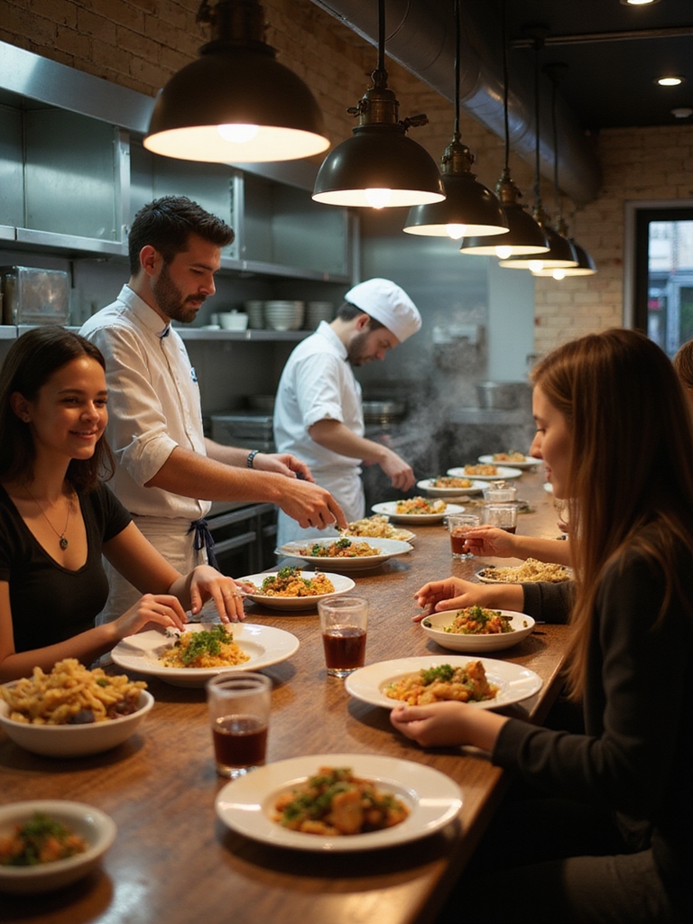 visible culinary craftsmanship builds trust