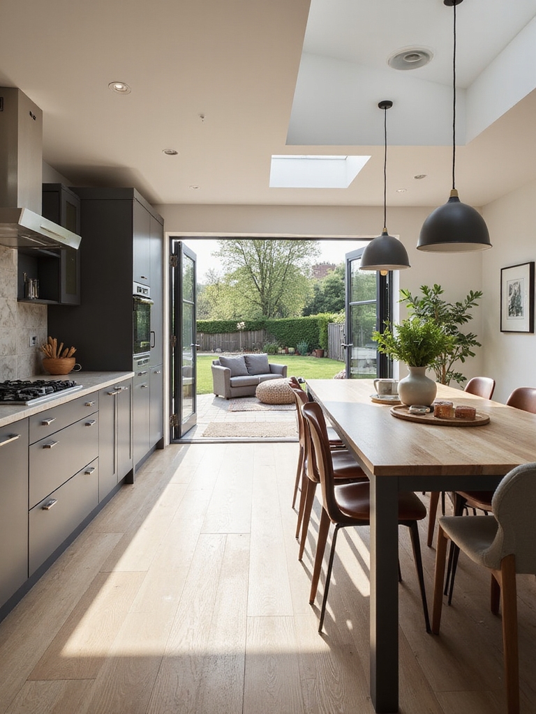 warm functional entertaining kitchen spaces