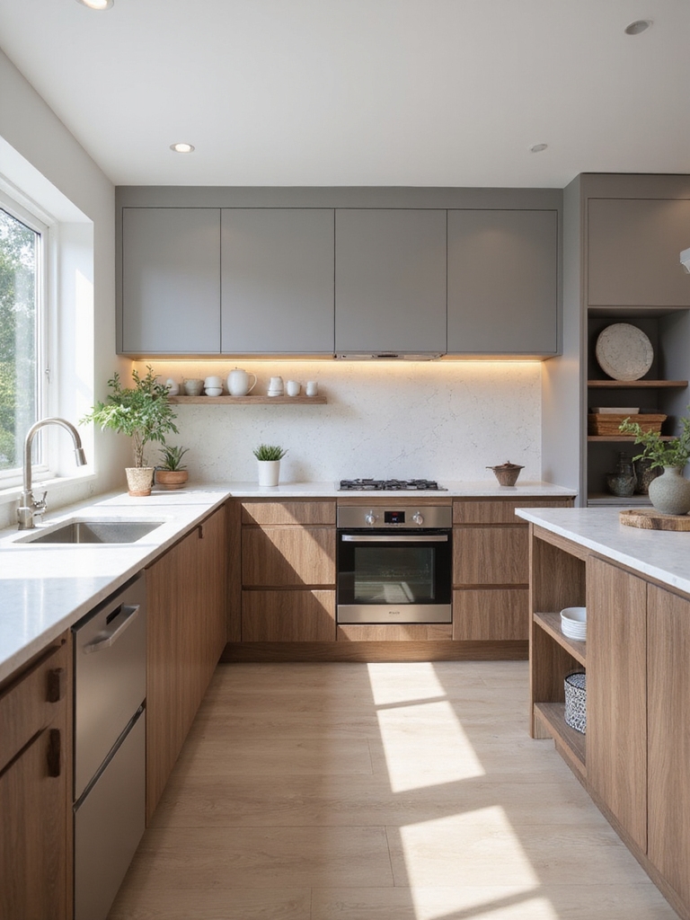 warm matte tactile minimalist cabinetry