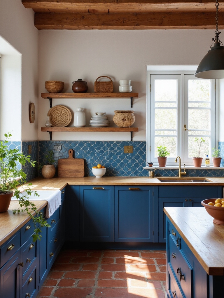 warm mediterranean earth tones