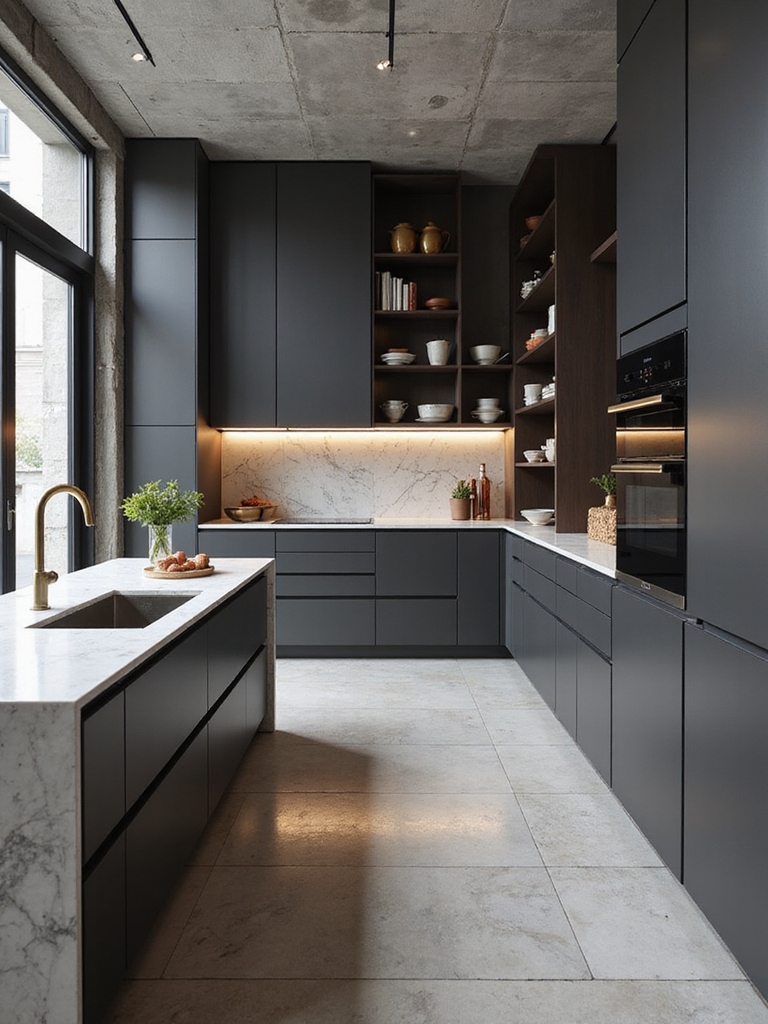 warm minimalist cabinetry maximized storage