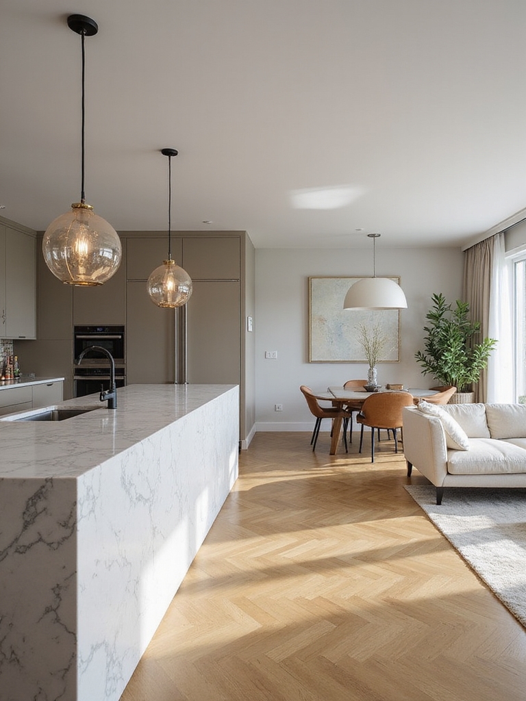 warm wood centered social hub