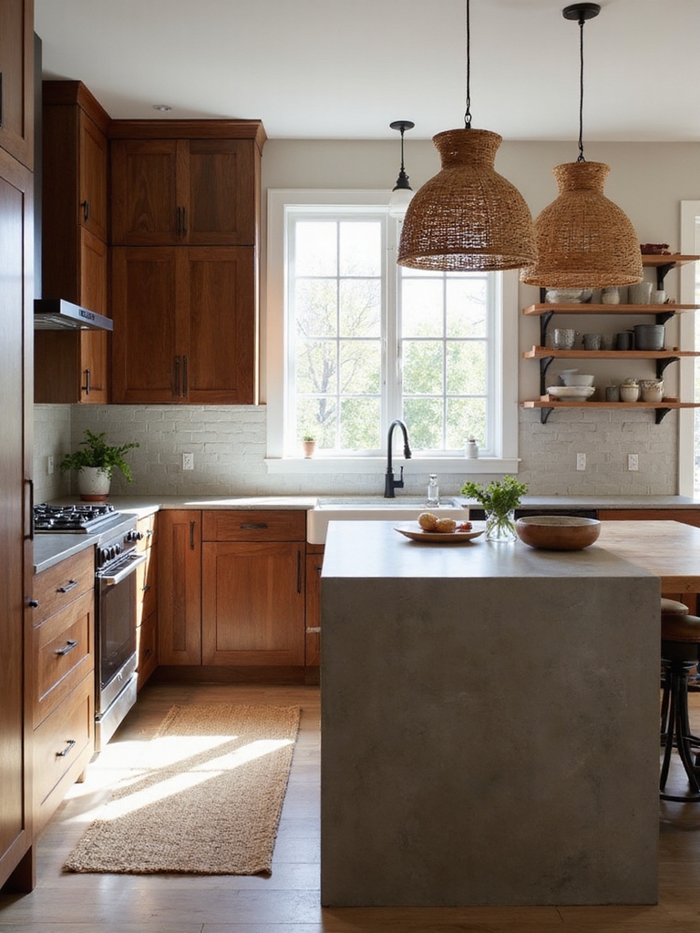 warm wood textured stone