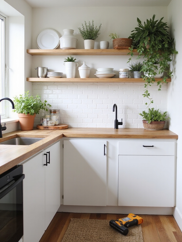 weekend kitchen low cost upgrades