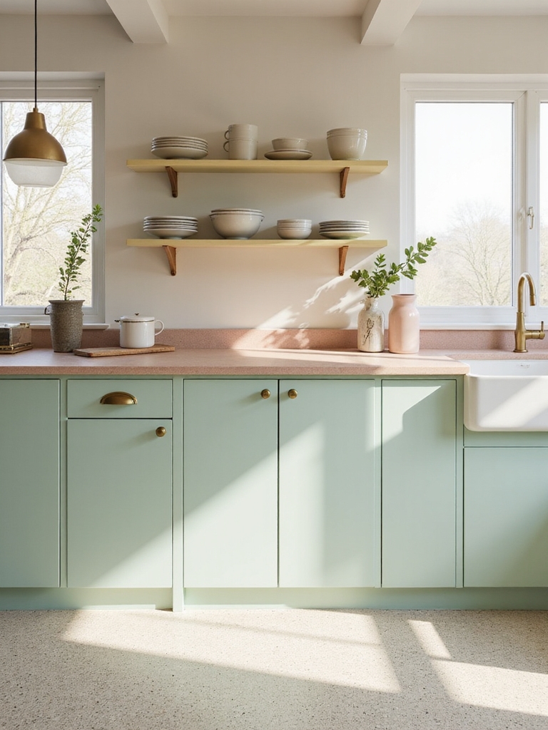 whole room pastel vs accents