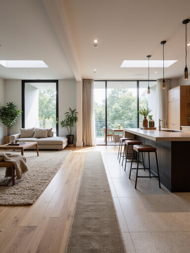 zone definition through flooring