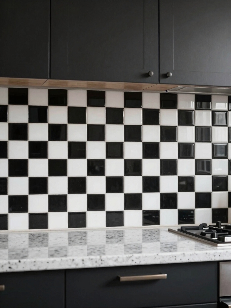 balanced black and white elegance