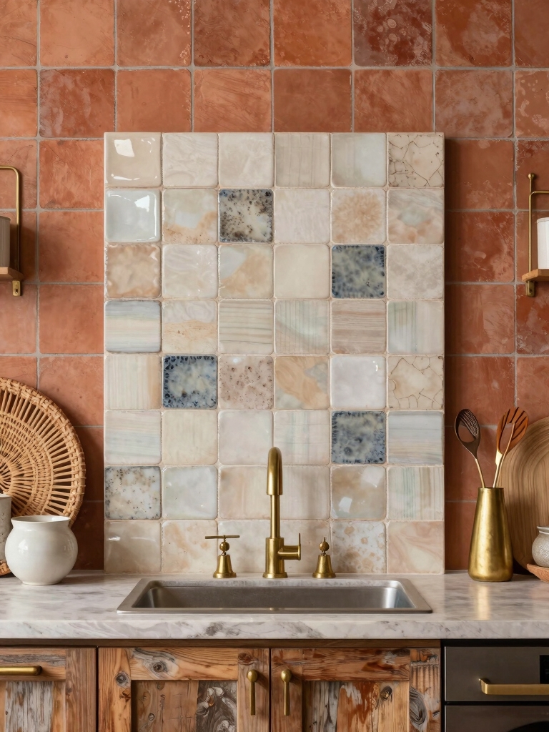 boho kitchen backsplash inspiration