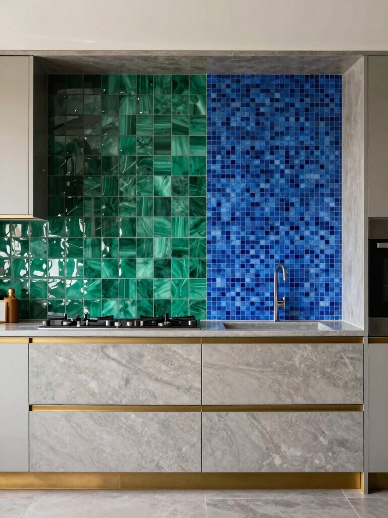 bold backsplash timeless design