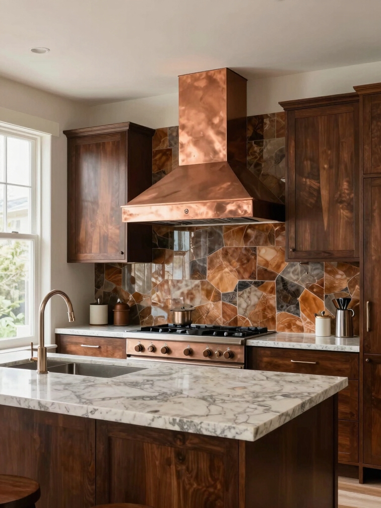 bold backsplashes enhance warmth