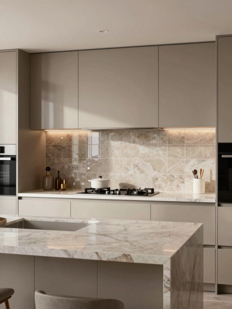 bright elegant kitchen backsplashes