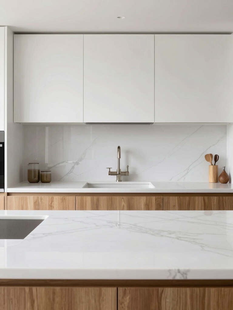 calm clean bright surfaces