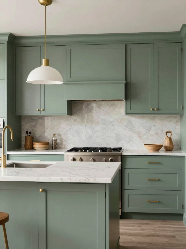 calming inviting kitchen ambiance