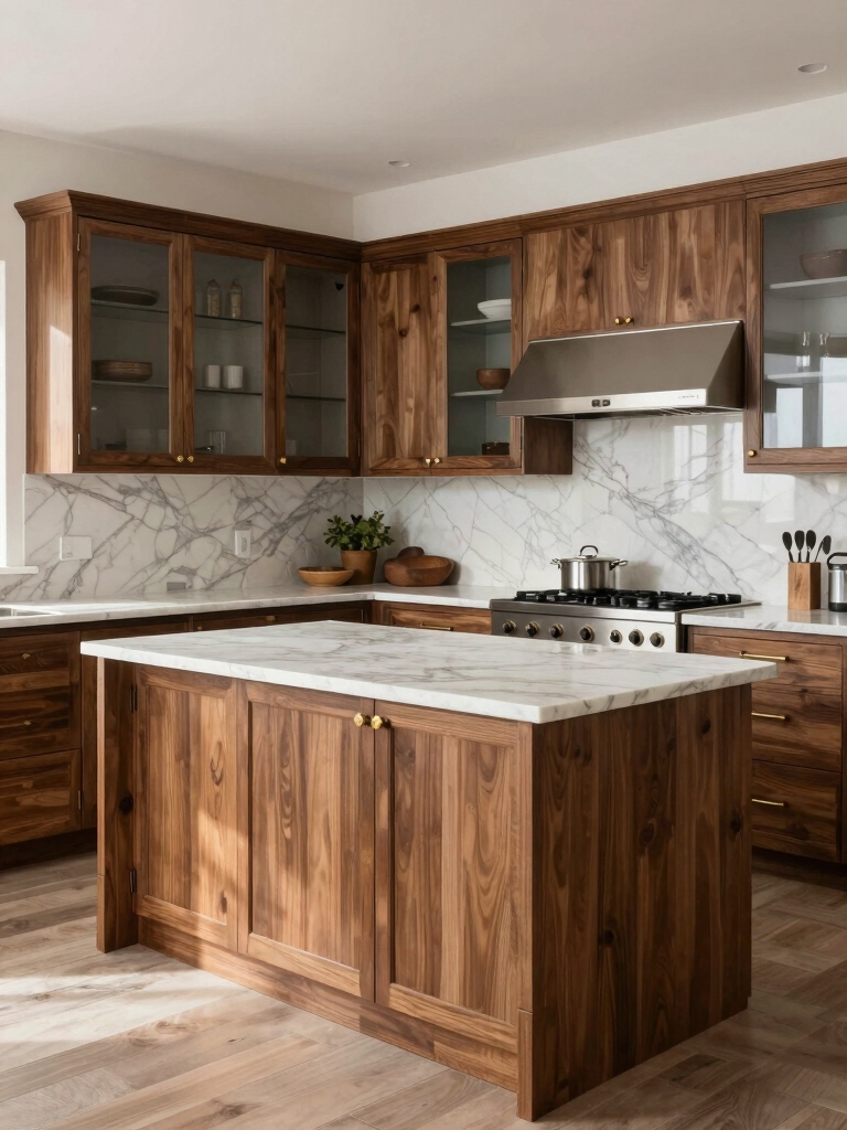 classic kitchen triangle design