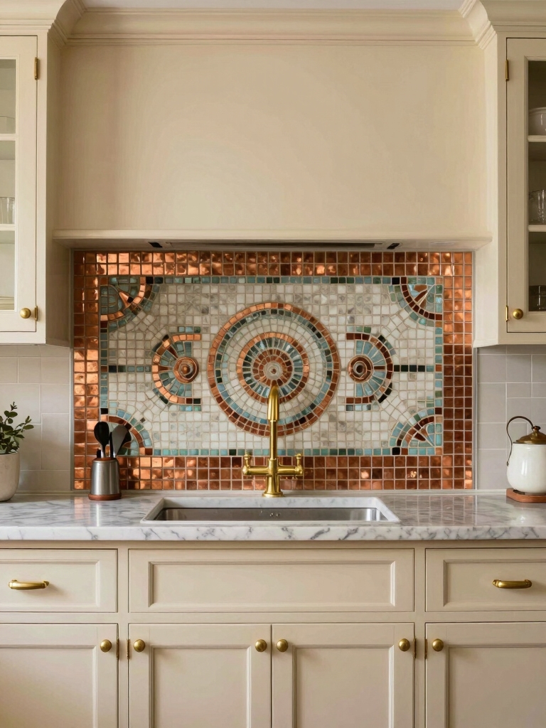 classic vintage kitchen backsplashes