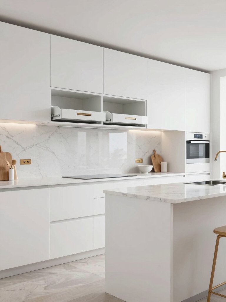 clutter free kitchen design solutions
