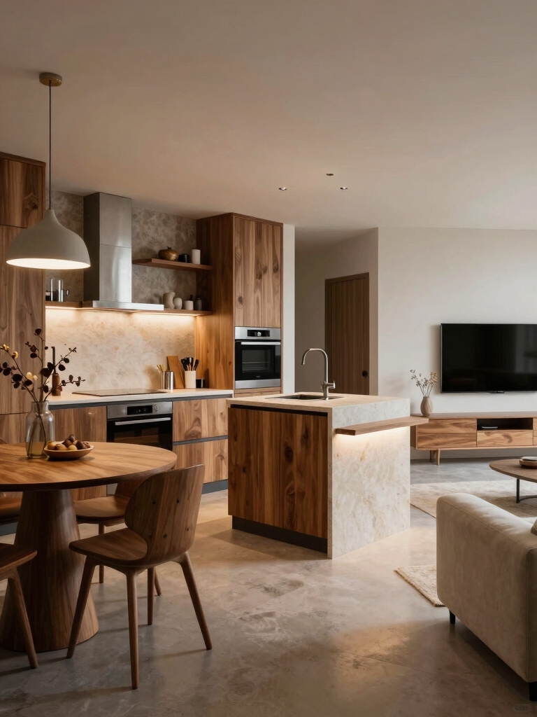 cohesive zones for multifunctional space