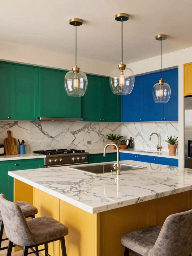 colorful inviting kitchen harmony