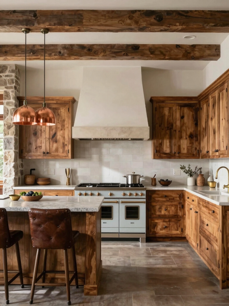 comfortable luxury kitchen elements