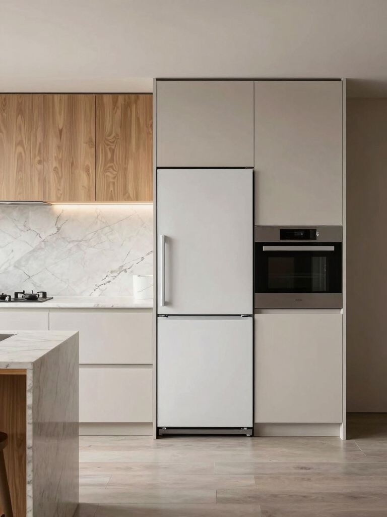 concealed appliances seamless cabinetry