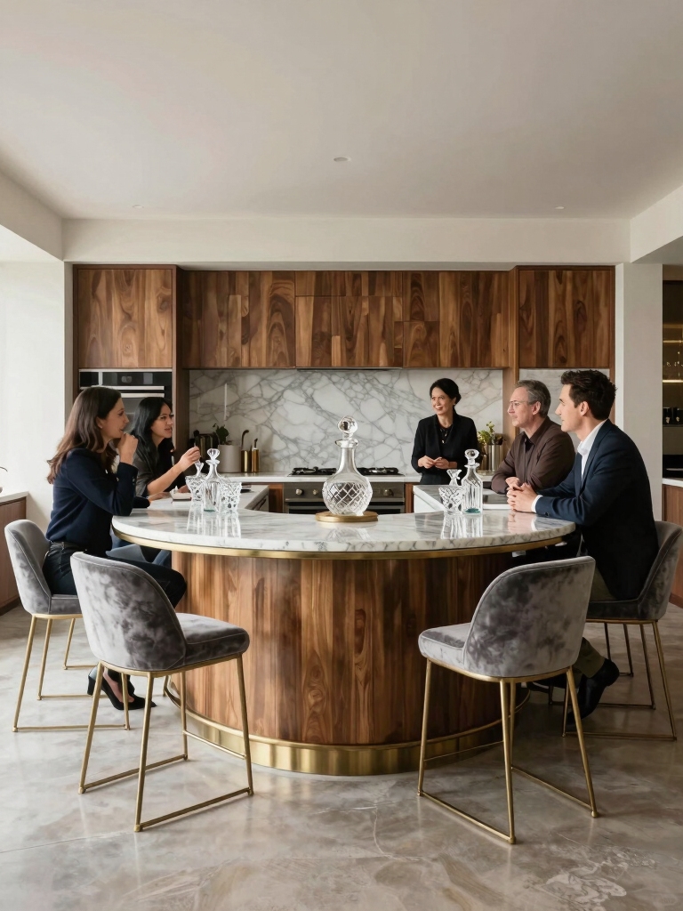 conversational and adaptable seating