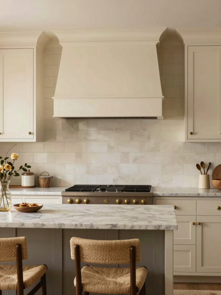 cozy inviting kitchen backdrop