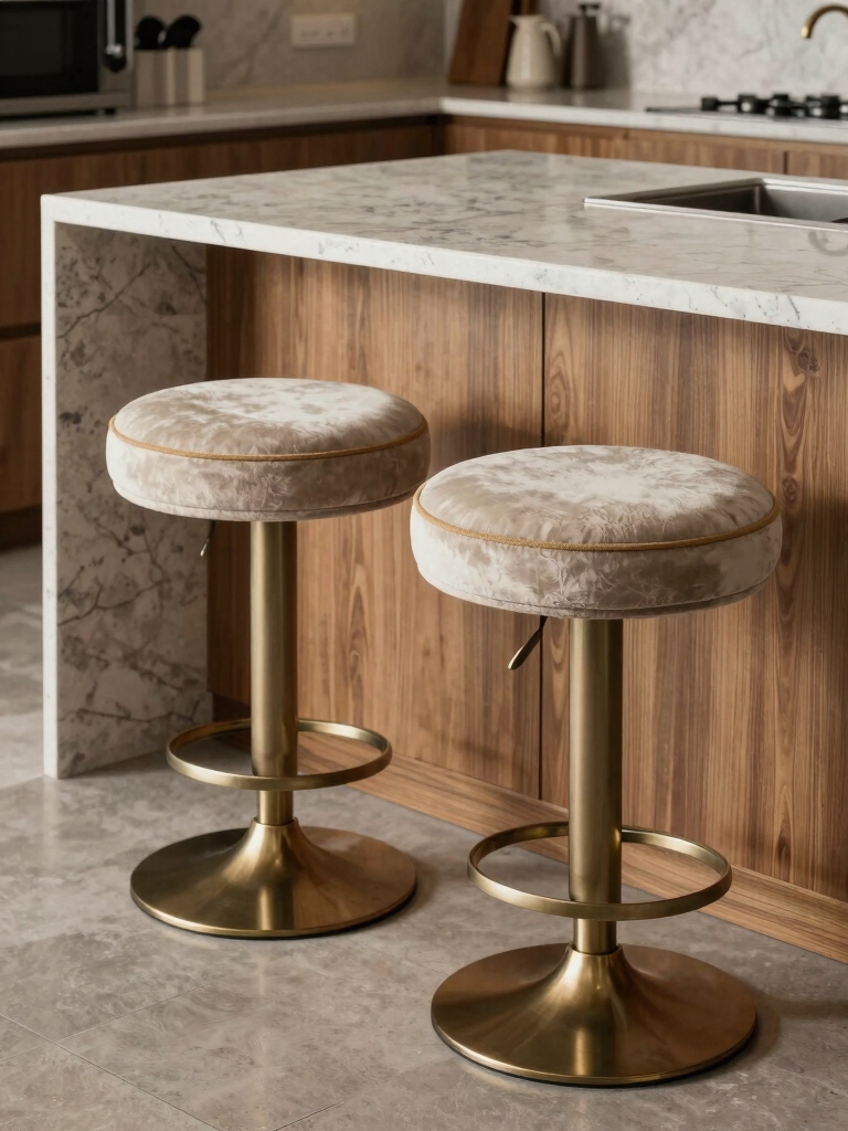 cozy versatile dining stools