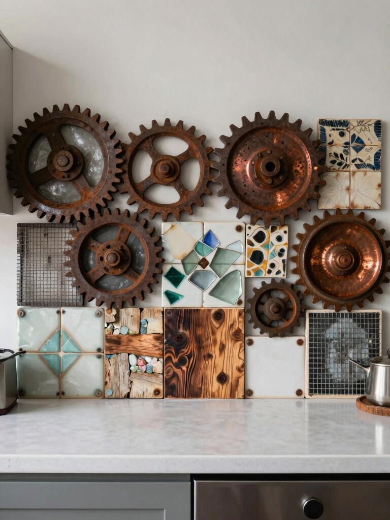 creative backsplash design ideas