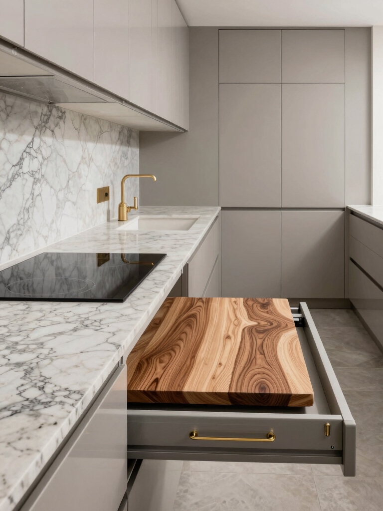 double duty kitchen surfaces