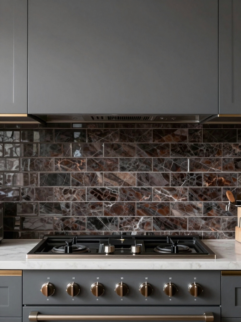 durable heat resistant low maintenance backsplash