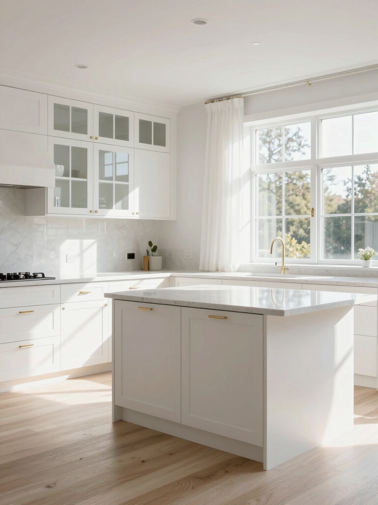 dynamic white cabinetry illumination
