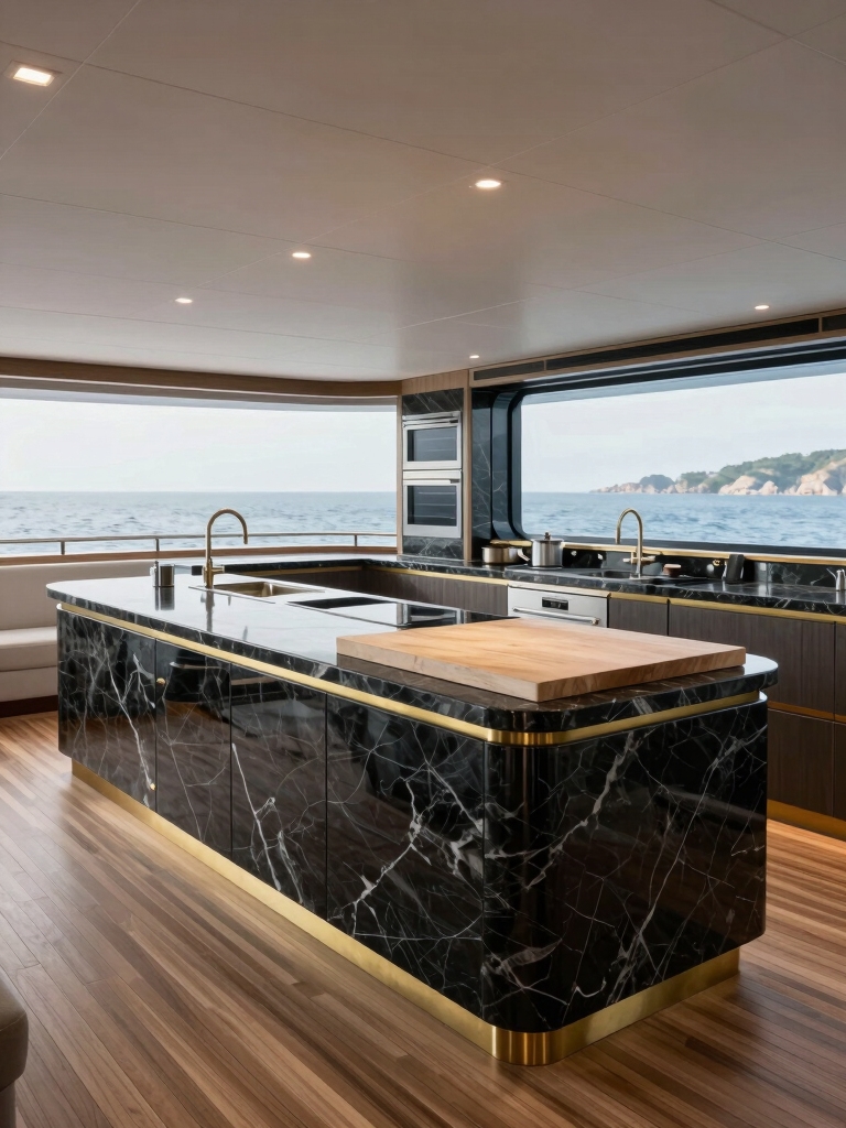 effortless luxury galley design