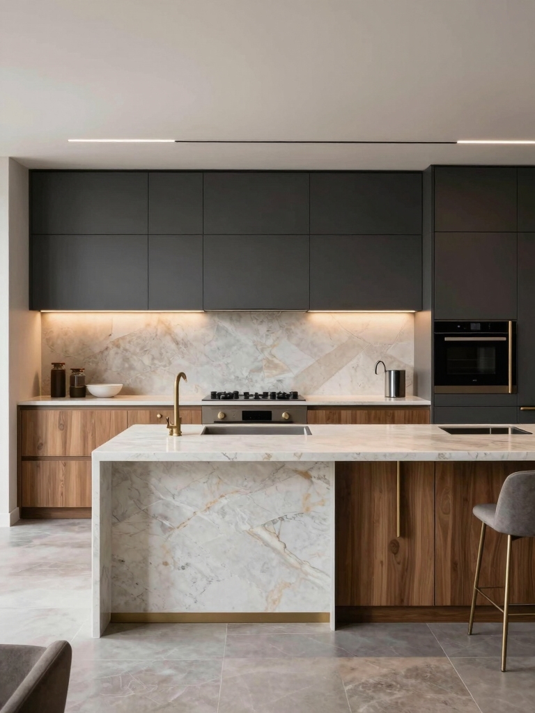 effortless luxury kitchen style